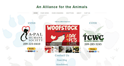 Desktop Screenshot of pawspartners.org